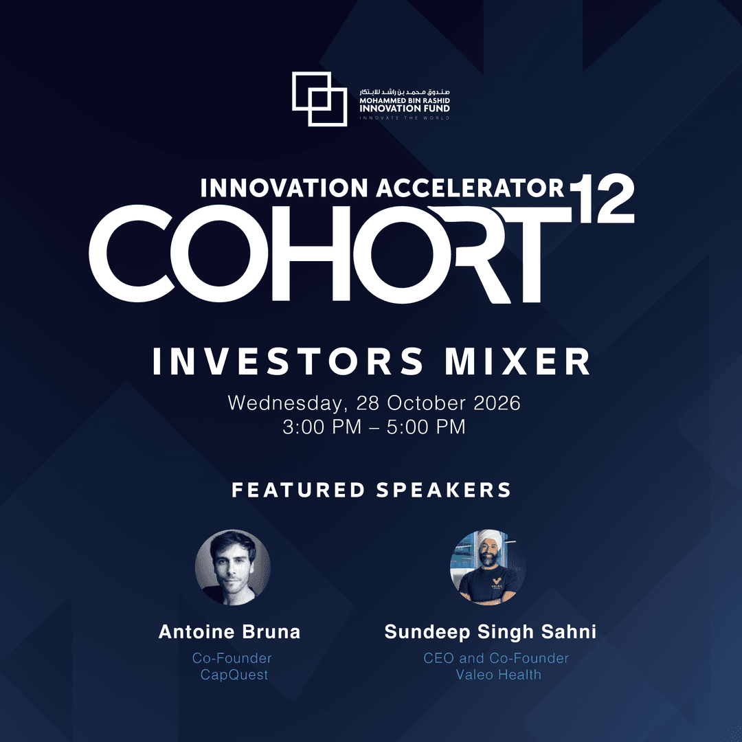 Cover image for MBRIF Investor Mixer | Meet the Cohort 12 Startups