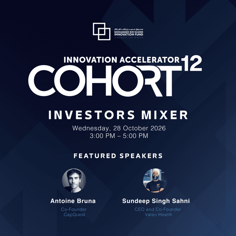 Cover image for MBRIF Investor Mixer | Meet the Cohort 12 Startups