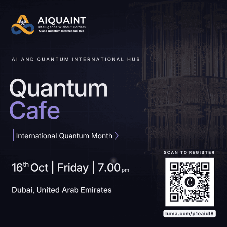 Cover image for Quantum Café (International Quantum Month)