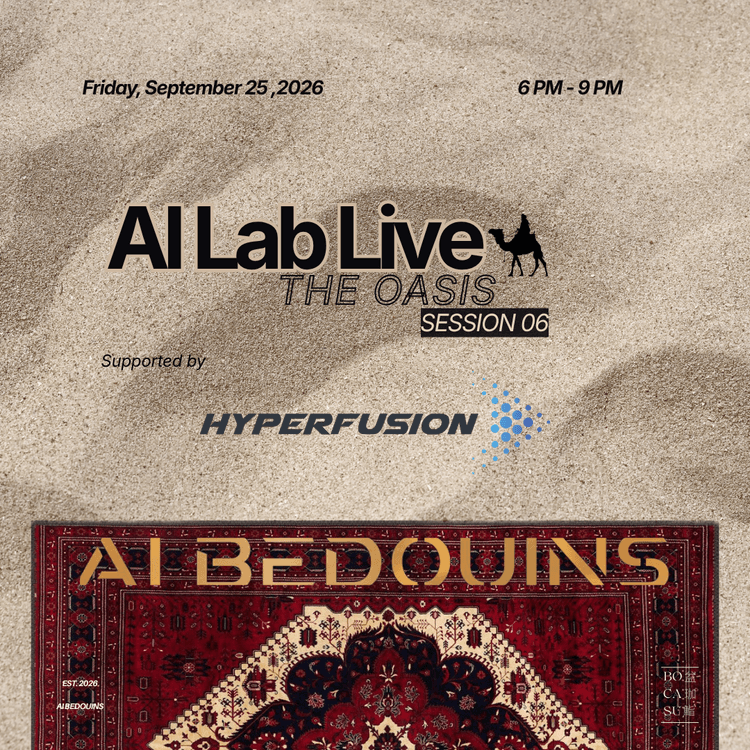 Cover image for AI Lab Live #06 - The Oasis