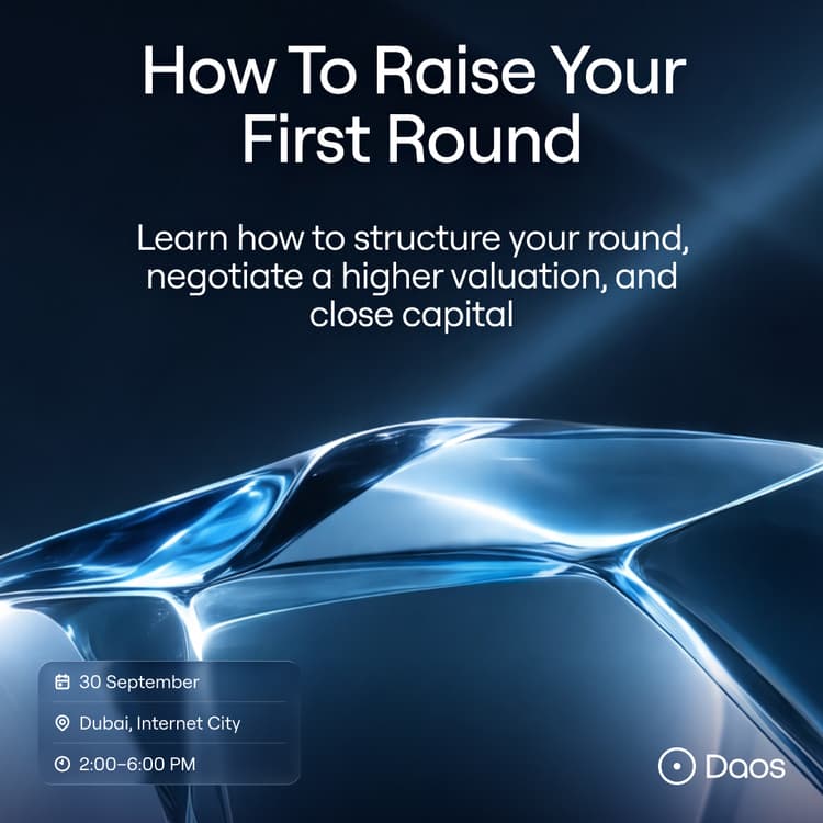 Cover image for MASTERCLASS: HOW TO RAISE YOUR 1ST ROUND