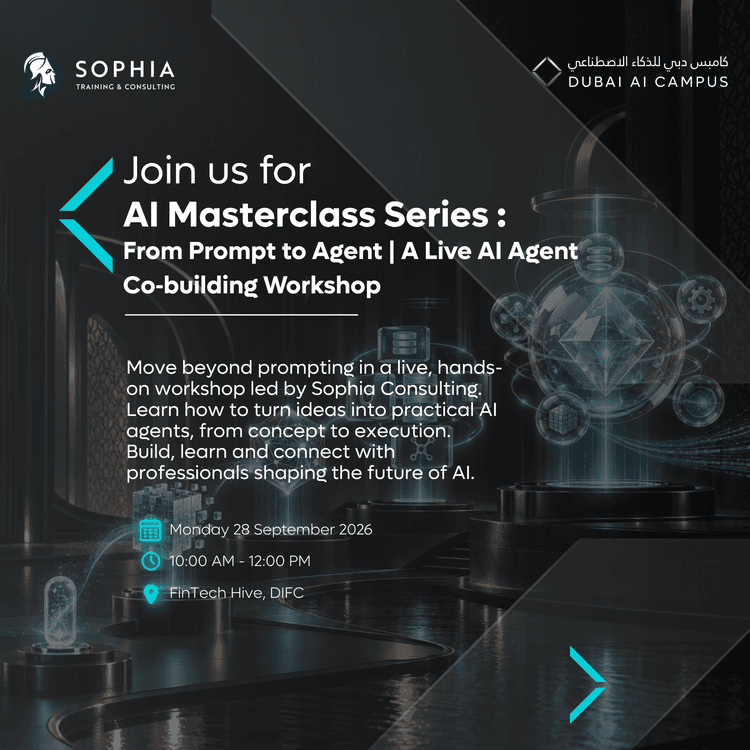 Cover image for AI Masterclass Series: From Prompt to Agent | A Live AI Agent Co‑building Workshop