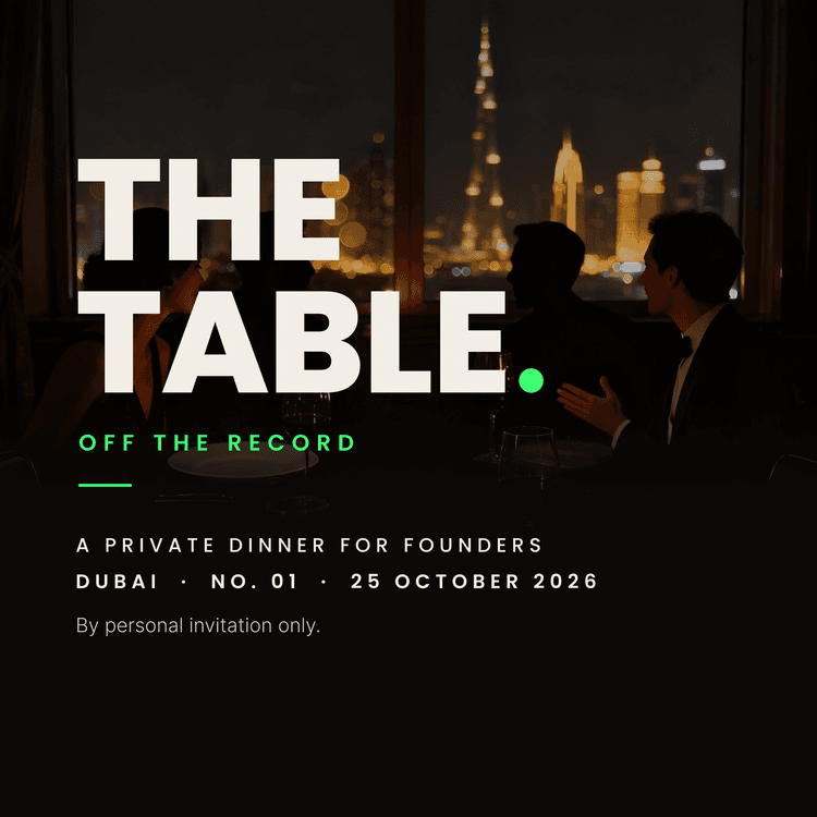 Cover image for The Table | Dubai - Edition 01