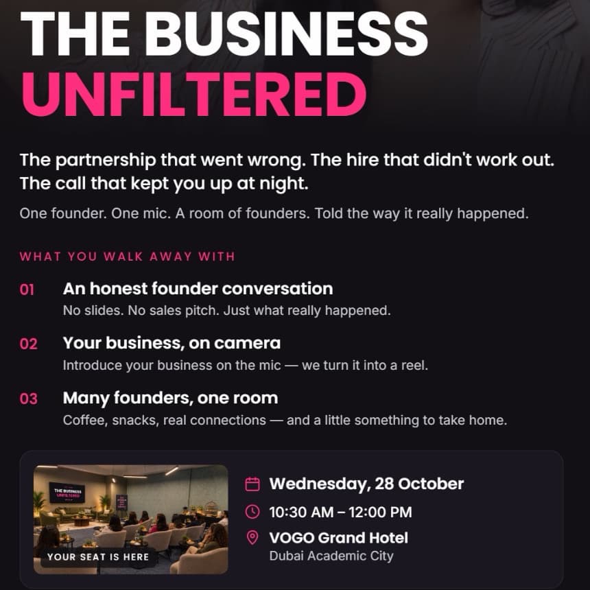 Cover image for The Business Unfiltered