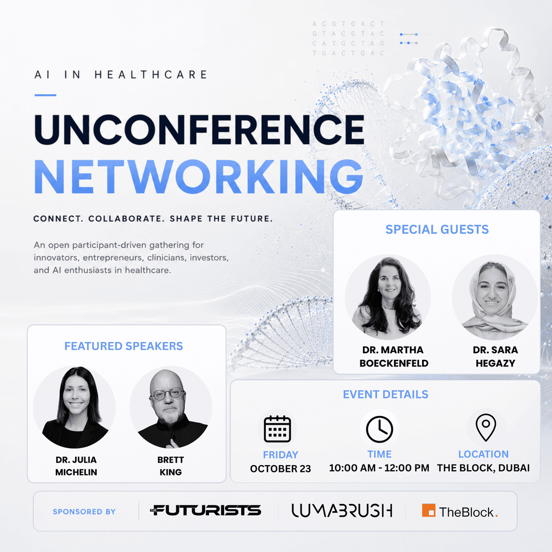 Cover image for AI in Healthcare Unconference. Networking- Edition 4
