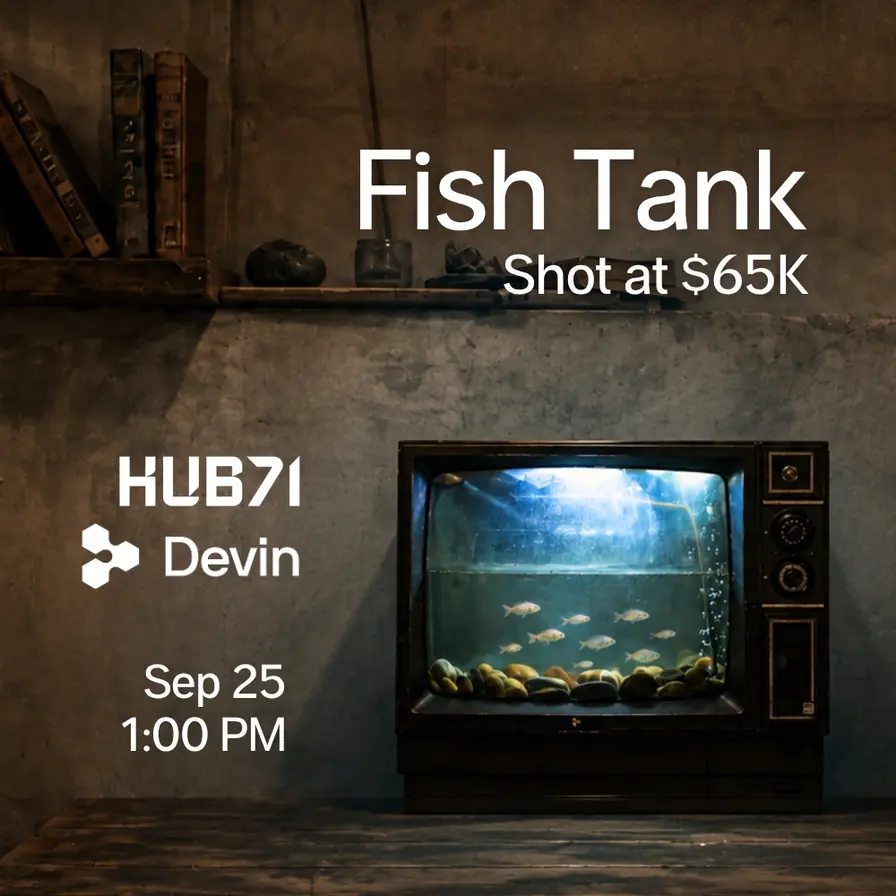 Cover image for Fish Tank by Devin & Hub71