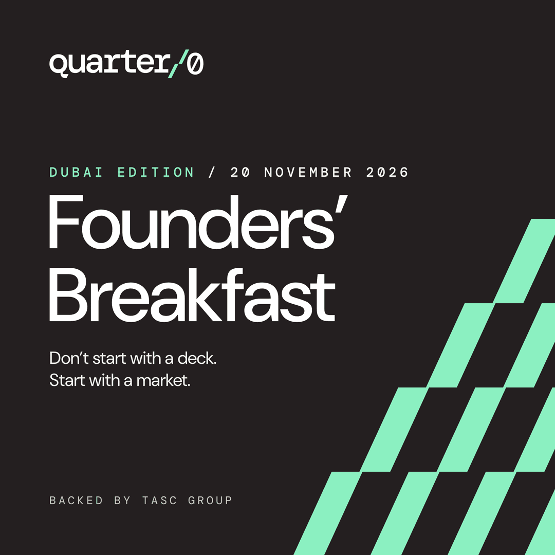 Cover image for Quarter Zero Founders’ Breakfast