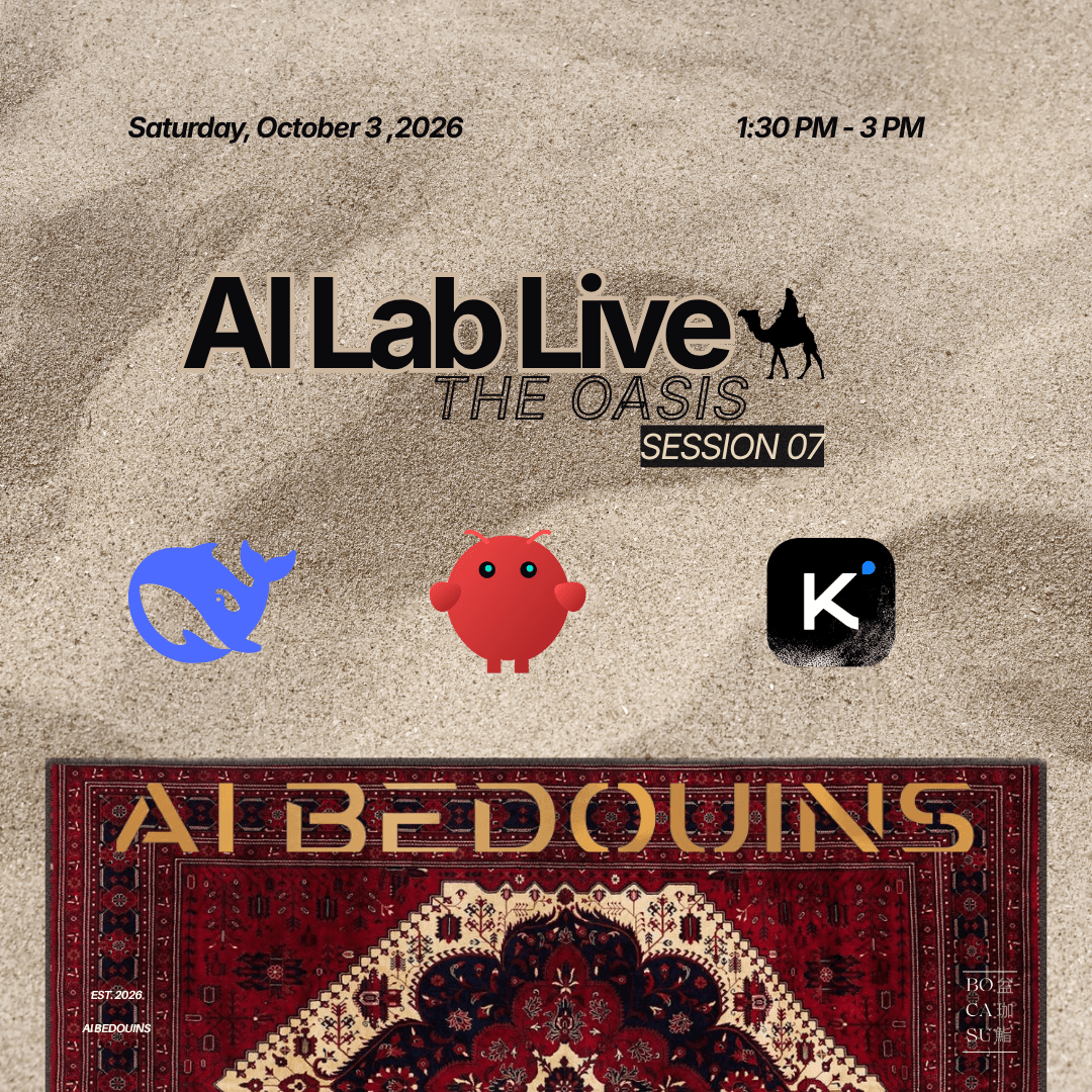 Cover image for AI Lab Live #07 - The Oasis