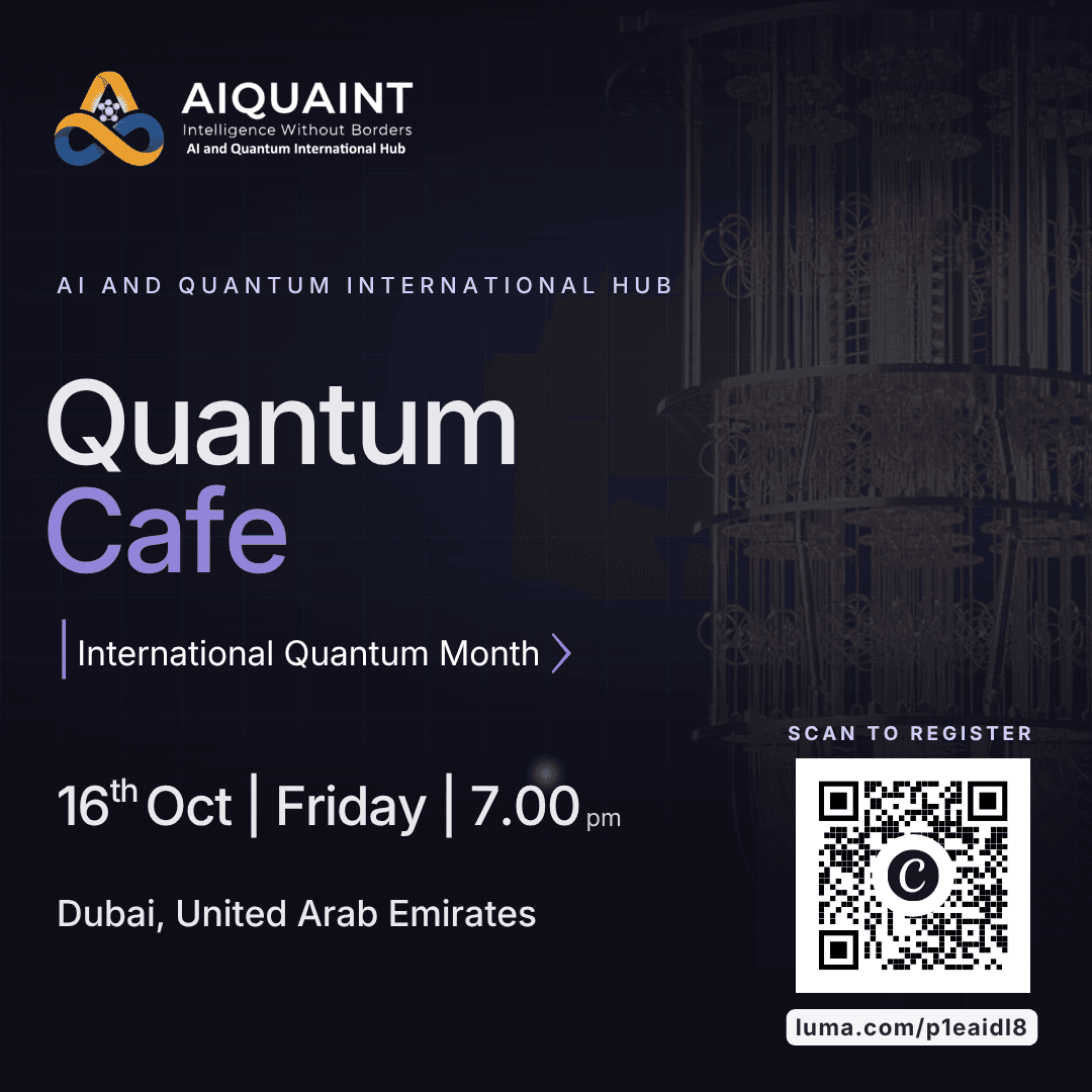 Cover image for Quantum Café (International Quantum Month)