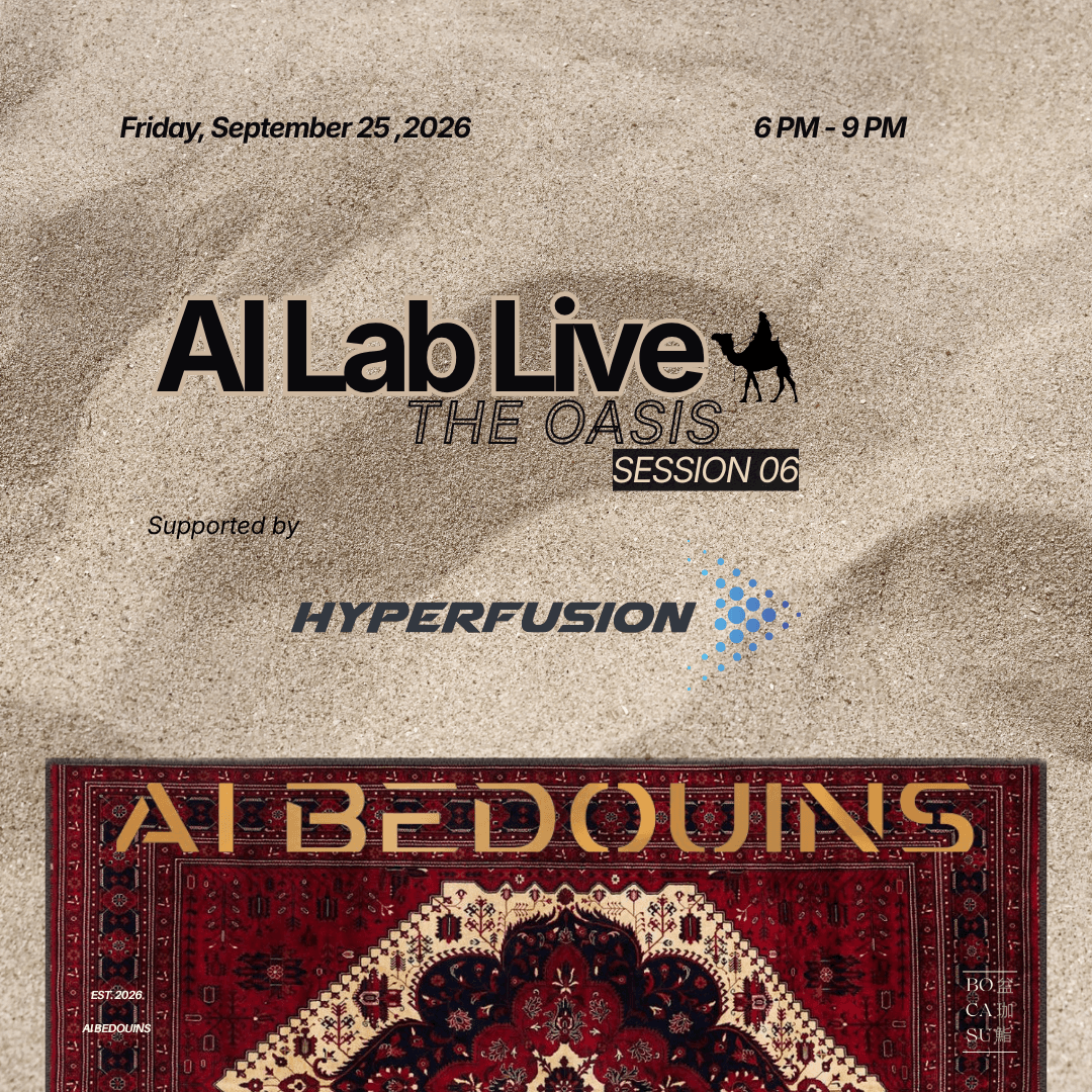 Cover image for AI Lab Live #06 - The Oasis