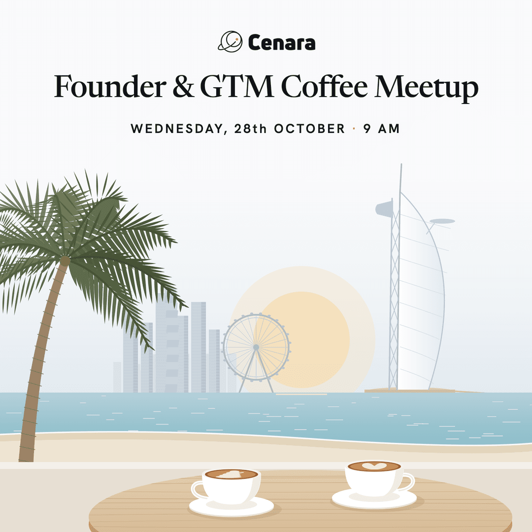 Cover image for Founder & GTM Coffee Meetup with Cenara (Antler) | B2B Revenue Leaders